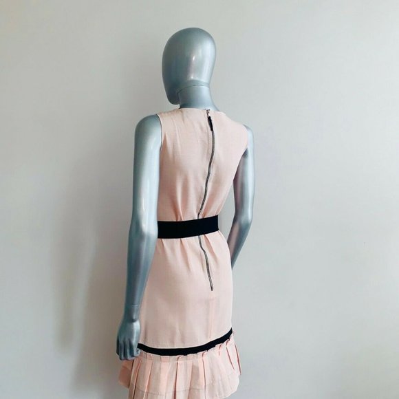 D&G by DOLCE&GABBANA Pink Cotton Sleeveless Dress SZ 42 - Picture 4 of 14